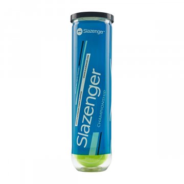 Slazenger Championship Tennisbälle, 4er Dose, gelb