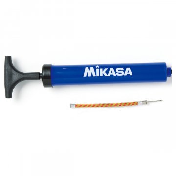 Mikasa Ballpumpe mit Schlauch, blau