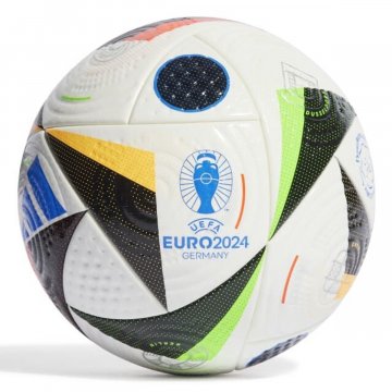 adidas EURO24 Fussballliebe Pro Fußball, weiß/bunt