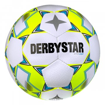 Derbystar Apus Light v23 Fußball, gelb/blau