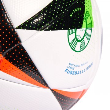 adidas EURO24 Fussballliebe League Fußball, weiß/bunt