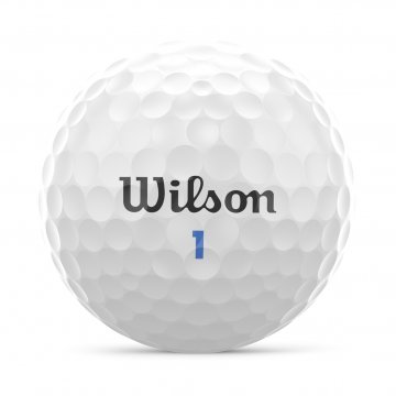 Wilson Tour Velocity Accuracy Golfbälle, 15er Pack, weiß