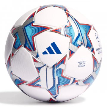 adidas UCL League Fußball, weiß/blau