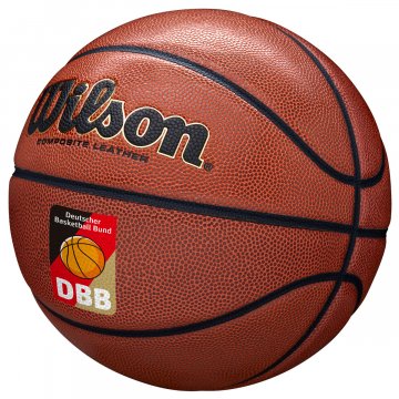 Wilson Reaction Pro DBB Basketball, braun