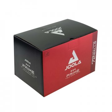 Joola Prime 3-Stern 40+ Tischtennisbälle, 72er Box, weiß