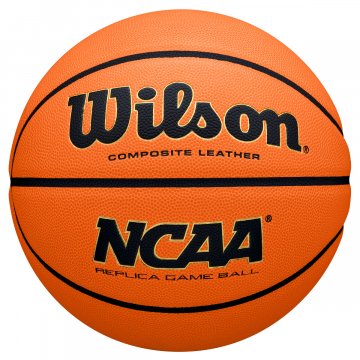Wilson NCAA Replica Indoor/Outdoor Basketball, orange