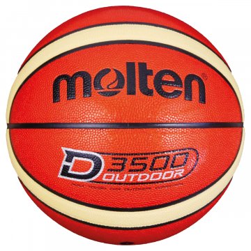 Molten BD3500 Basketball, orange/creme (shiny optic)