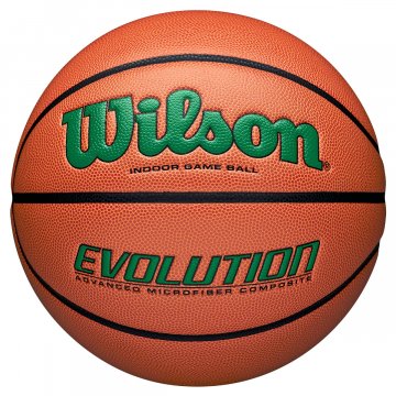 Wilson Evolution Game Basketball, orange/grün
