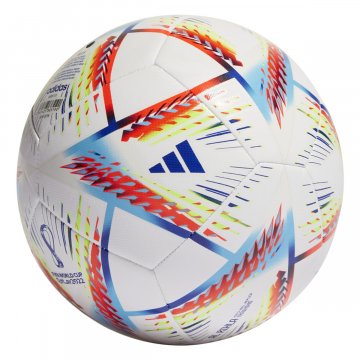 adidas WM22 Al Rihla Training Fußball, weiß/bunt