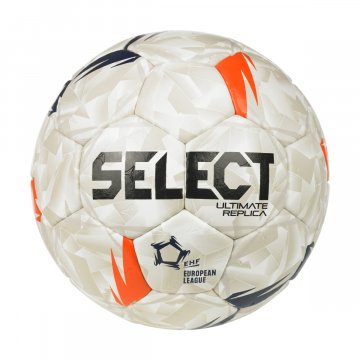 Select Ultimate Replica EHF European-League v26 Handball, weiß
