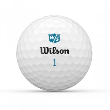 Wilson Staff DUO Soft+ Womens Golfbälle, 12er Box, weiß