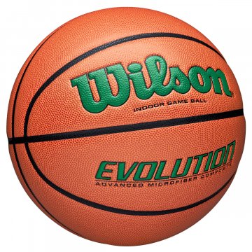 Wilson Evolution Game Basketball, orange/grün