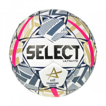 Select Ultimate EHF Champions League v26 Handball, weiß/blau