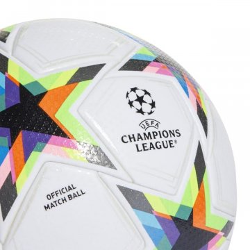 adidas UEFA Champions League Pro Void Fußball, weiß/bunt