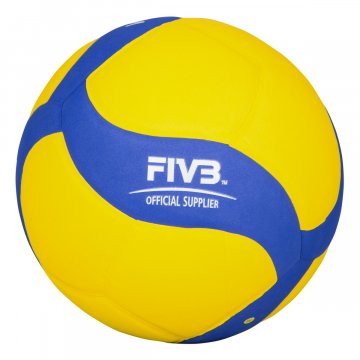 Mikasa V800W Volleyball, gelb/blau
