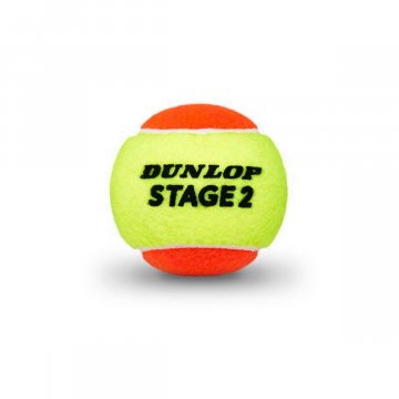 Dunlop Stage 2 Orange Tennisbälle, 60er Eimer, gelb