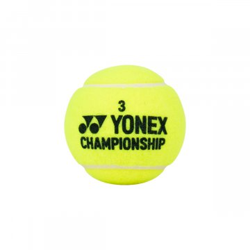 YONEX Championship Tennisbälle, 4er Dose, gelb