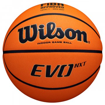 Wilson Evo NXT FIBA Basketball, orange