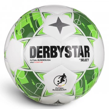 Derbystar Futsal-Bundesliga Apus S-Light 290 v26 Futsalball, weiß/grün