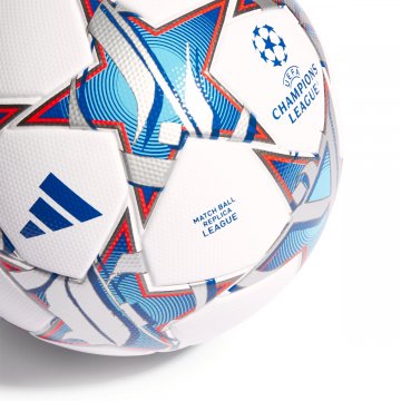 adidas UCL League Fußball, weiß/blau