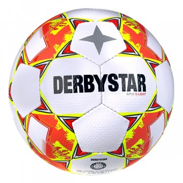 Derbystar Apus S-Light v23 Fußball, gelb/rot