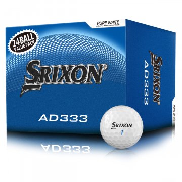 Srixon AD333 Golfbälle, 24er Box, weiß