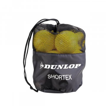Dunlop Shortex Stage 3 Schaumstoffbälle, 12er Pack, gelb