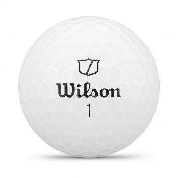 Wilson Triad Golfbälle, 12er Box, weiß