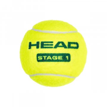 HEAD Stage 1 Green Tennisbälle, 3er Dose, gelb
