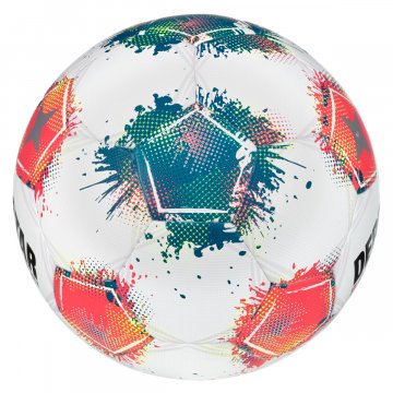 Derbystar Bundesliga Magic APS v25 Fußball, weiß/grün/rot