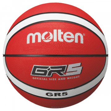 Molten BGR Basketball, rot/weiß