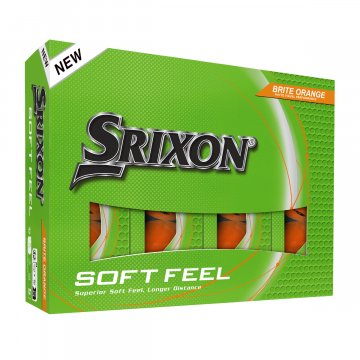 Srixon Soft Feel Golfbälle, 12er Box, orange