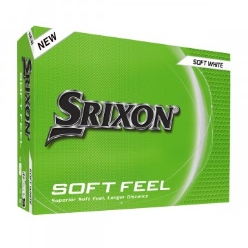 Srixon Soft Feel Golfbälle, 12er Box, weiß