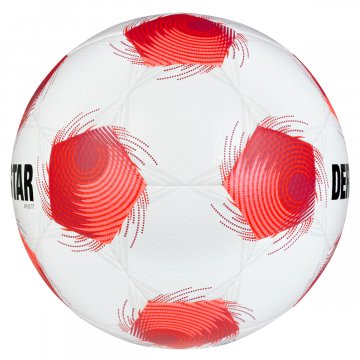 Derbystar Apus TT DB v25 Fußball, weiß/rot