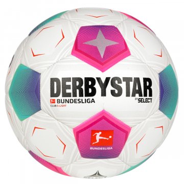 Derbystar Bundesliga Club S-Light v23 Fußball, weiß/bunt