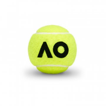 Dunlop Australian Open Tennisbälle, 4er Dose, gelb