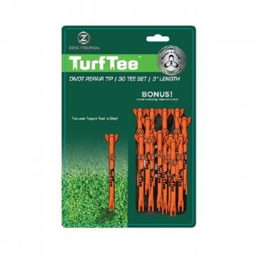 Zero Friction TurfTee Tees, 3 (7,6 cm), 30er Pack, orange