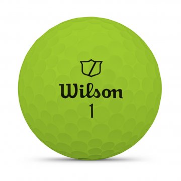 Wilson DUO Soft Golfbälle, 12er Box, grün