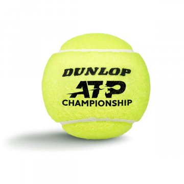 Dunlop ATP Championship Tennisbälle, 4er Dose, gelb