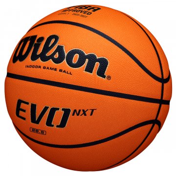 Wilson Evo NXT FIBA Basketball, orange