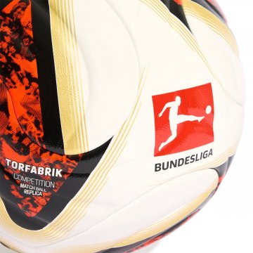 adidas Bundesliga Torfabrik Competition Fußball, weiß/schwarz/rot