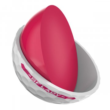 Srixon Soft Feel Lady Golfbälle, 12er Box, weiß