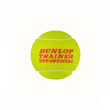 Dunlop VDT Trainer Tennisbälle, 4er Dose, gelb