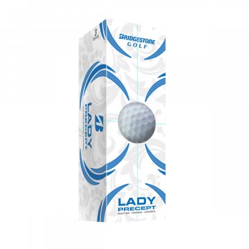 Bridgestone 2021 Lady Precept Golfbälle, 12er Box, weiß