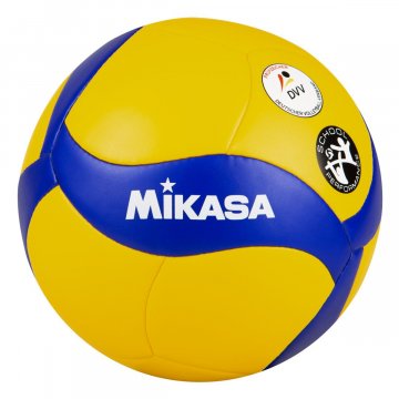 Mikasa V350W-SL Volleyball, gelb/blau