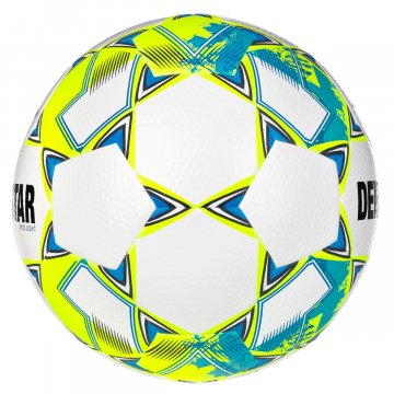 Derbystar Apus Light v24 Fußball, weiß/gelb/blau