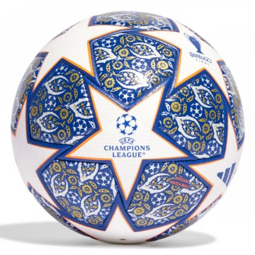adidas UEFA Champions League Pro Istanbul Fußball, weiß/blau
