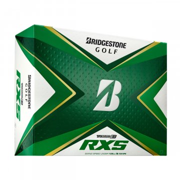 Bridgestone 2020 Tour B RXS Golfbälle, 12er Box, weiß