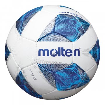 Molten FA1710 Fußball, weiß/blau/silber