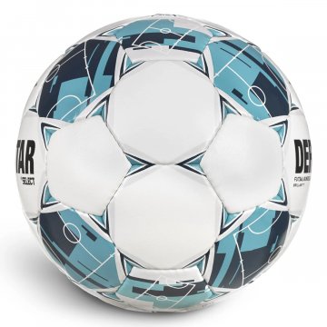 Derbystar Futsal-Bundesliga Brillant TT v26 Futsalball, weiß/blau/grau